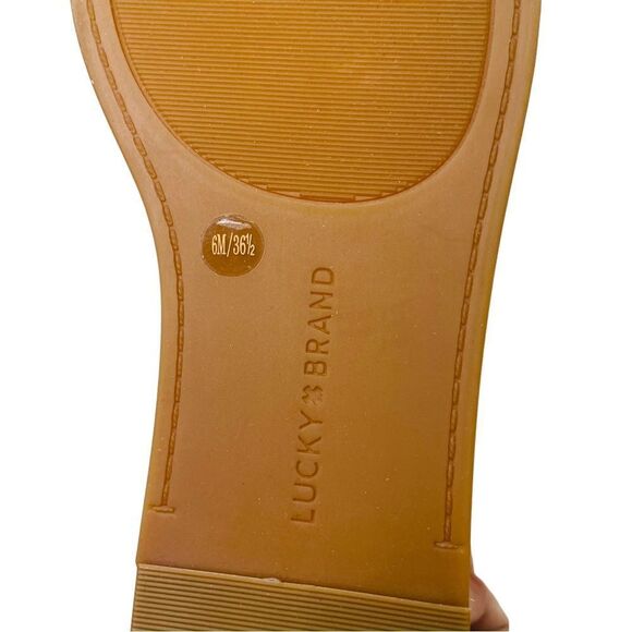 NIB Lucky Brand Citrus Ellian Gladiator Caged Sandals - Size 6 - Picture 13 of 16